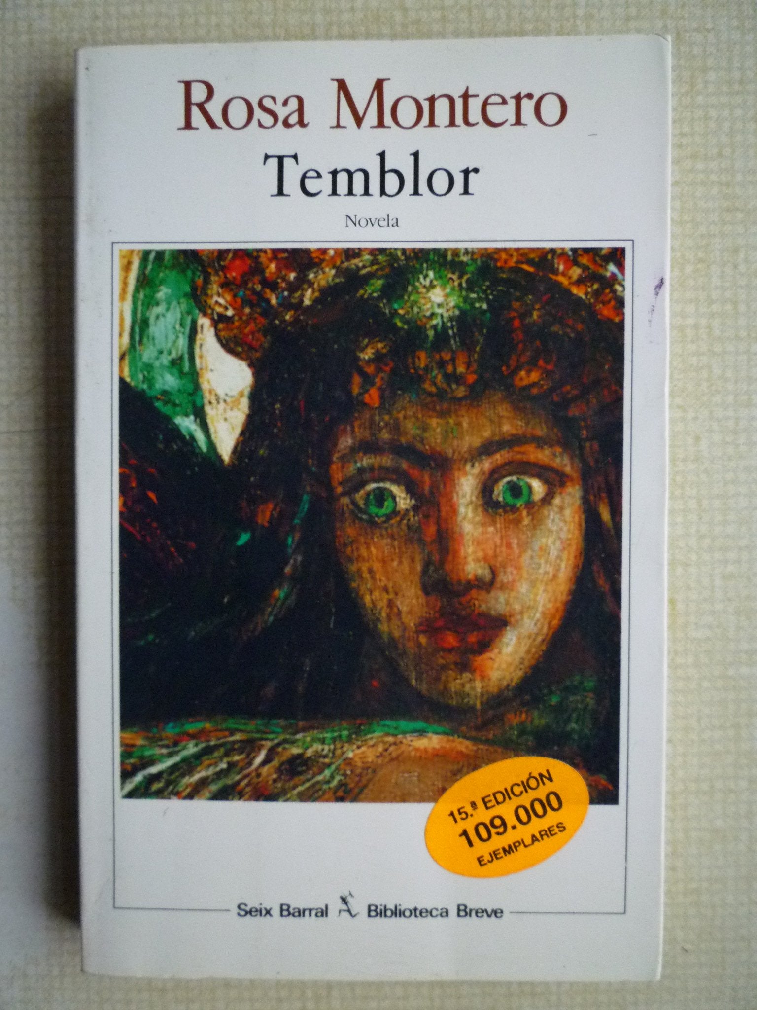 Temblor (Biblioteca Breve) Contemporary literature Books
