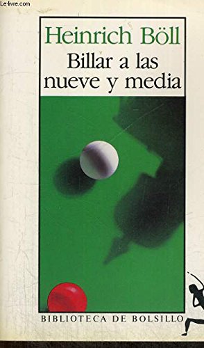 Billar a las nueve y media Books