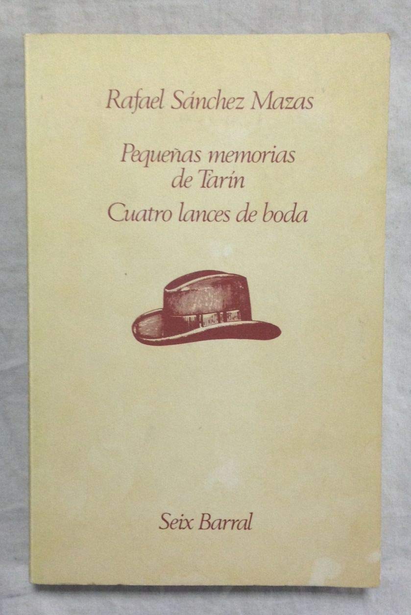 Pequeñas memorias de tarin y cuatro lances de boda book