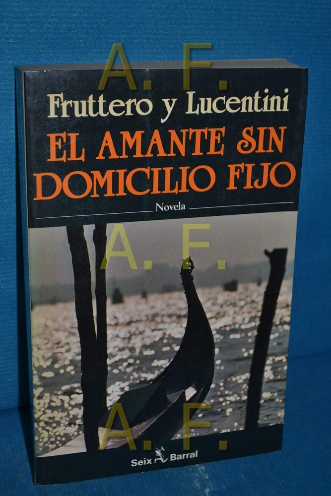El Amante sin domicilio fijo book