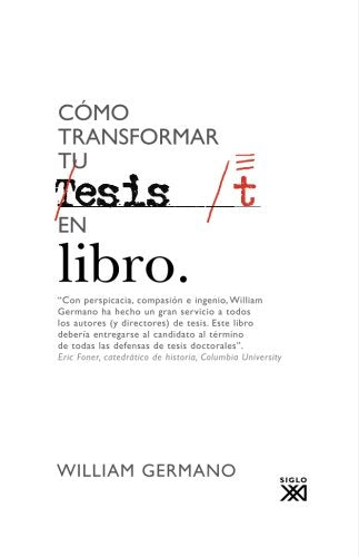 Cómo transformar tu tesis en libro Education & Training Books