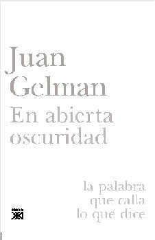 En abierta oscuridad (Creación literaria) Poetry