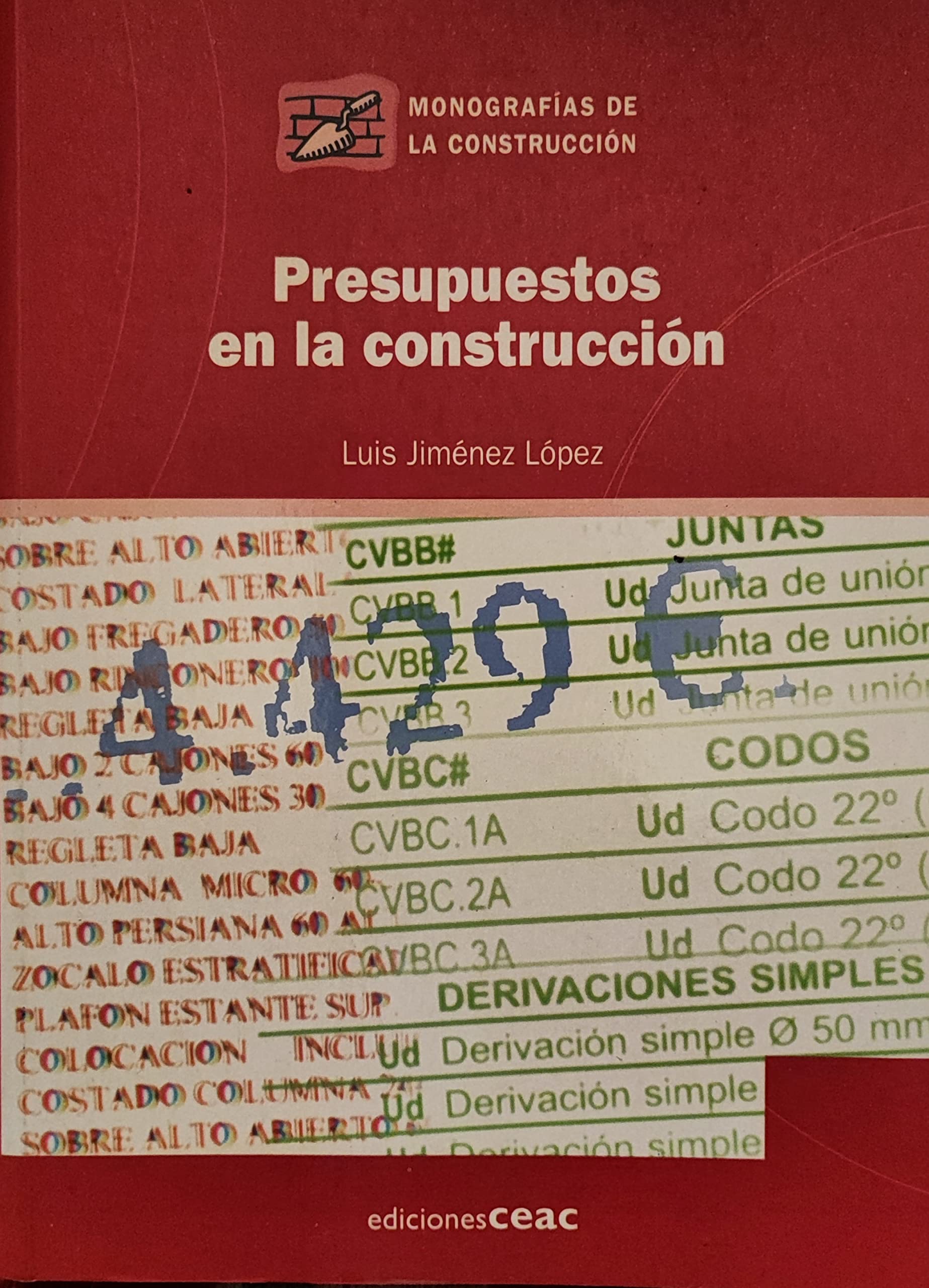 Presupuestos en la construccion book