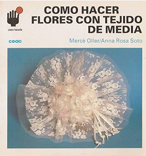 Como hacer Flores con tejido de media Books
