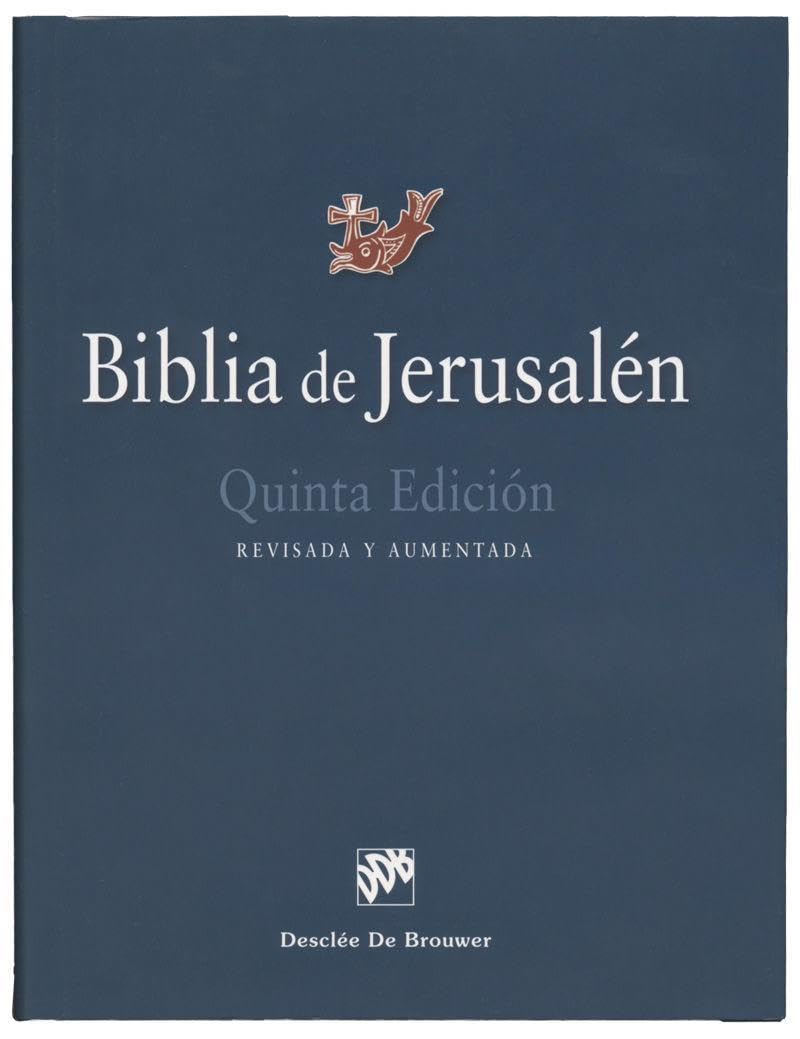 Biblia de Jerusalén: 5ª edición Manual totalmente revisada - Modelo 1 Books