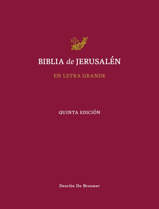 Biblia de Jerusalén: 5ª Edición en Letra Grande Books