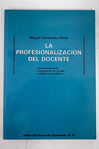 La profesionalización del docente Books