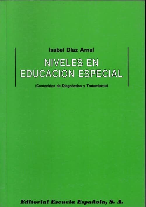 NIVELES EN EDUCACION ESPECIAL book