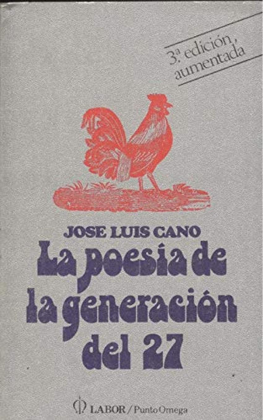 Poesía de la generación del 27, la Books