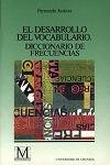 El desarrollo del vocabulario: Diccionario de frecuencias book