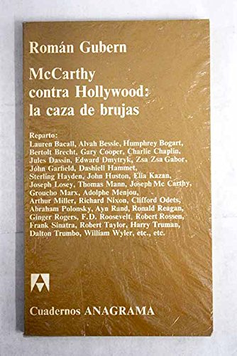 Mac Carthy contra Hollywood. La caza de brujas Books