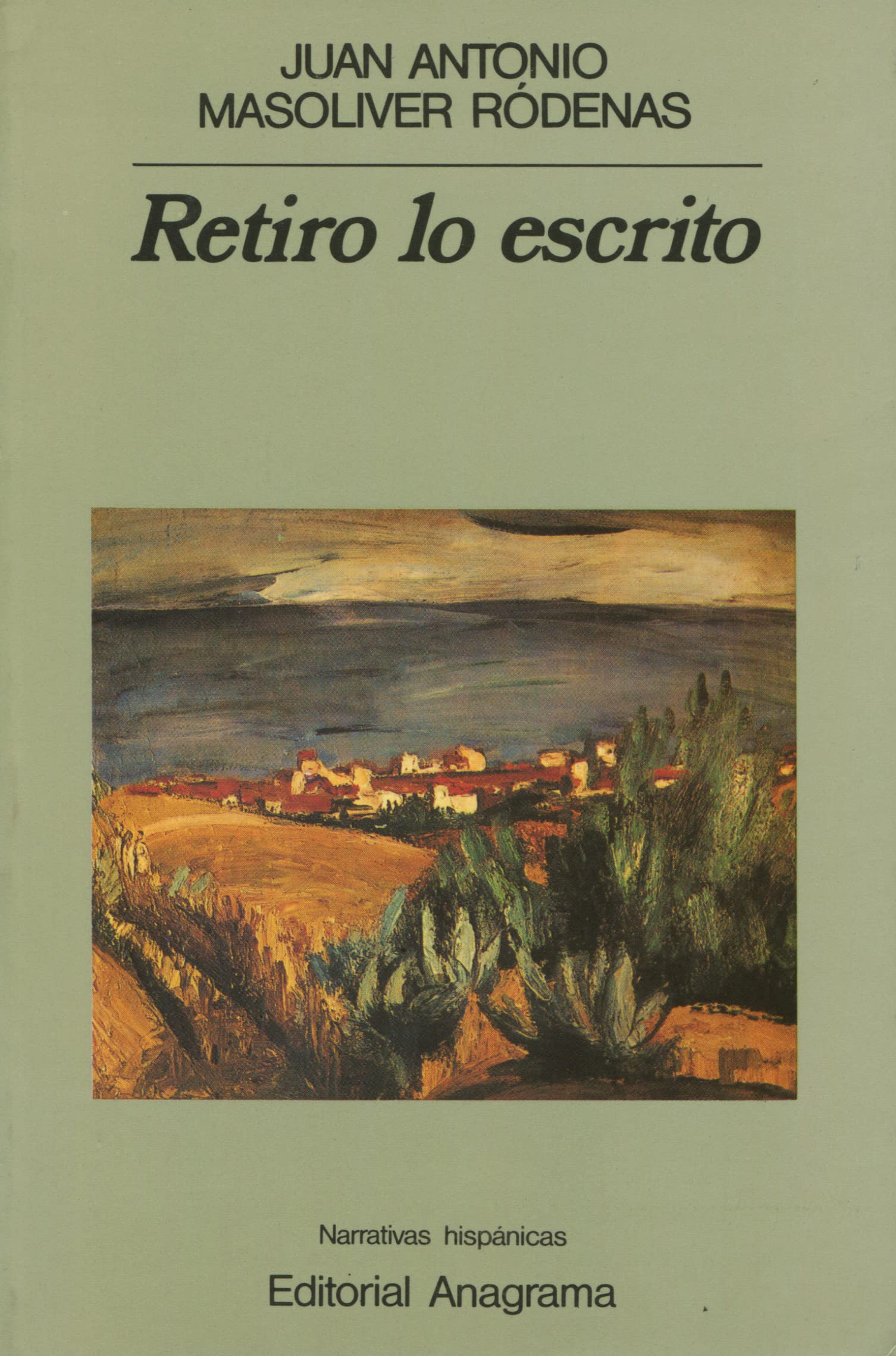 Retiro lo escrito book