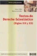 Textos de derecho eclesiástico (siglos XIX y XX) (Textos y Documentos (CEPC), Band 9) Law