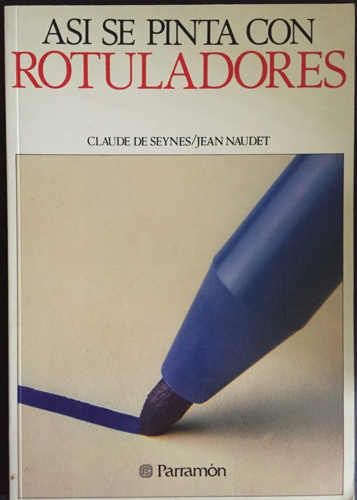 Asi se pinta con rotuladores book