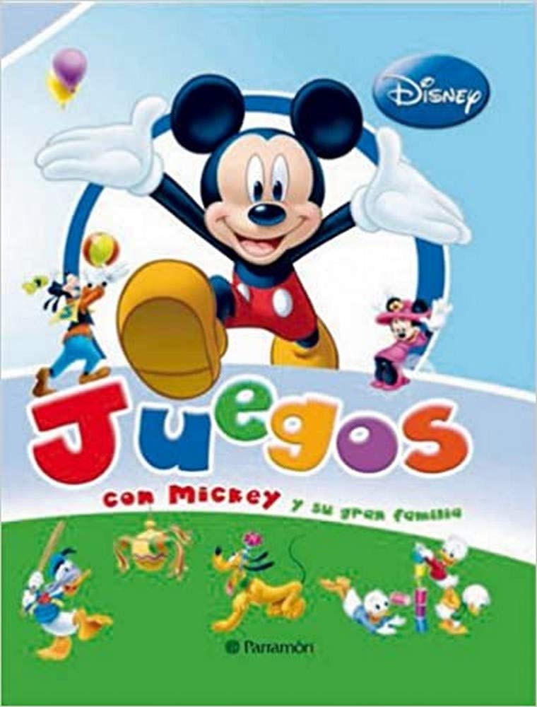 Crea tu-- Juegos con Mickey y su gran familia (Disney) Books