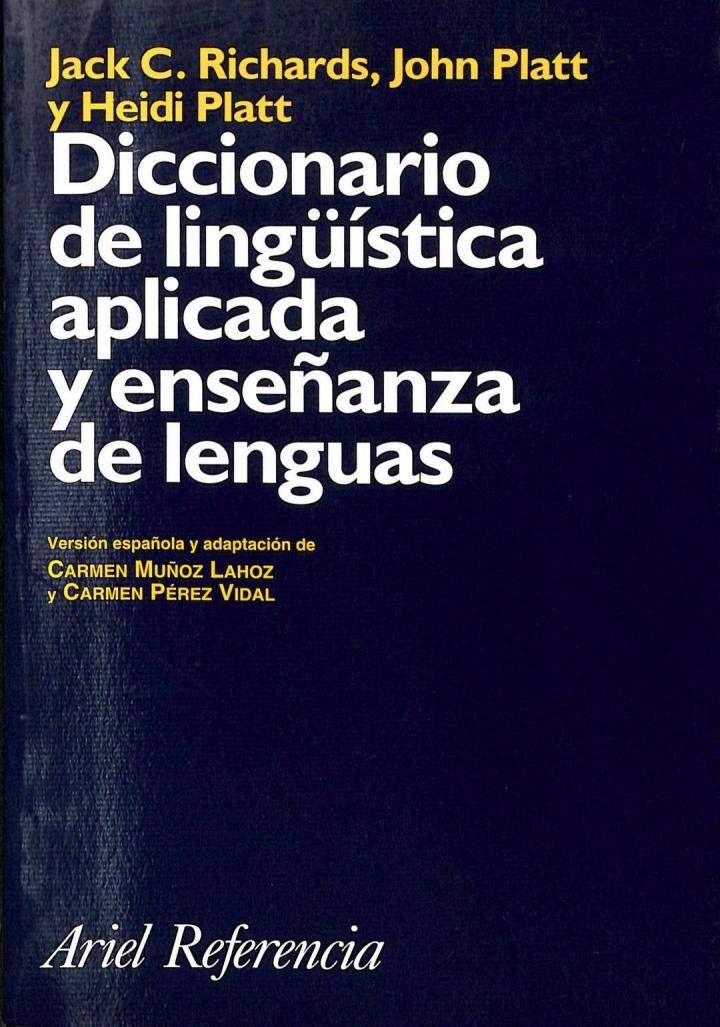 Diccionario de lingüística aplicada y enseñanza de lenguas Social Sciences