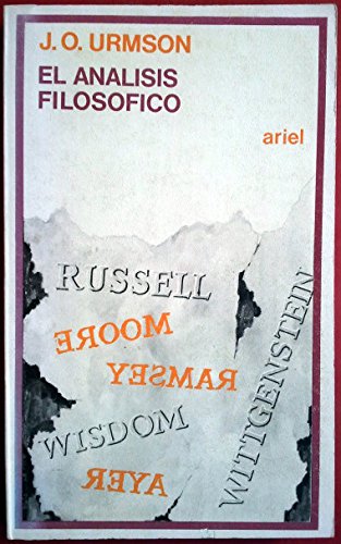 El análisis filosófico: su desarrollo durante el periodo de entreguerras Books