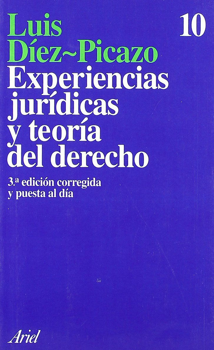 Experiencias jurídicas y teoría del derecho Law