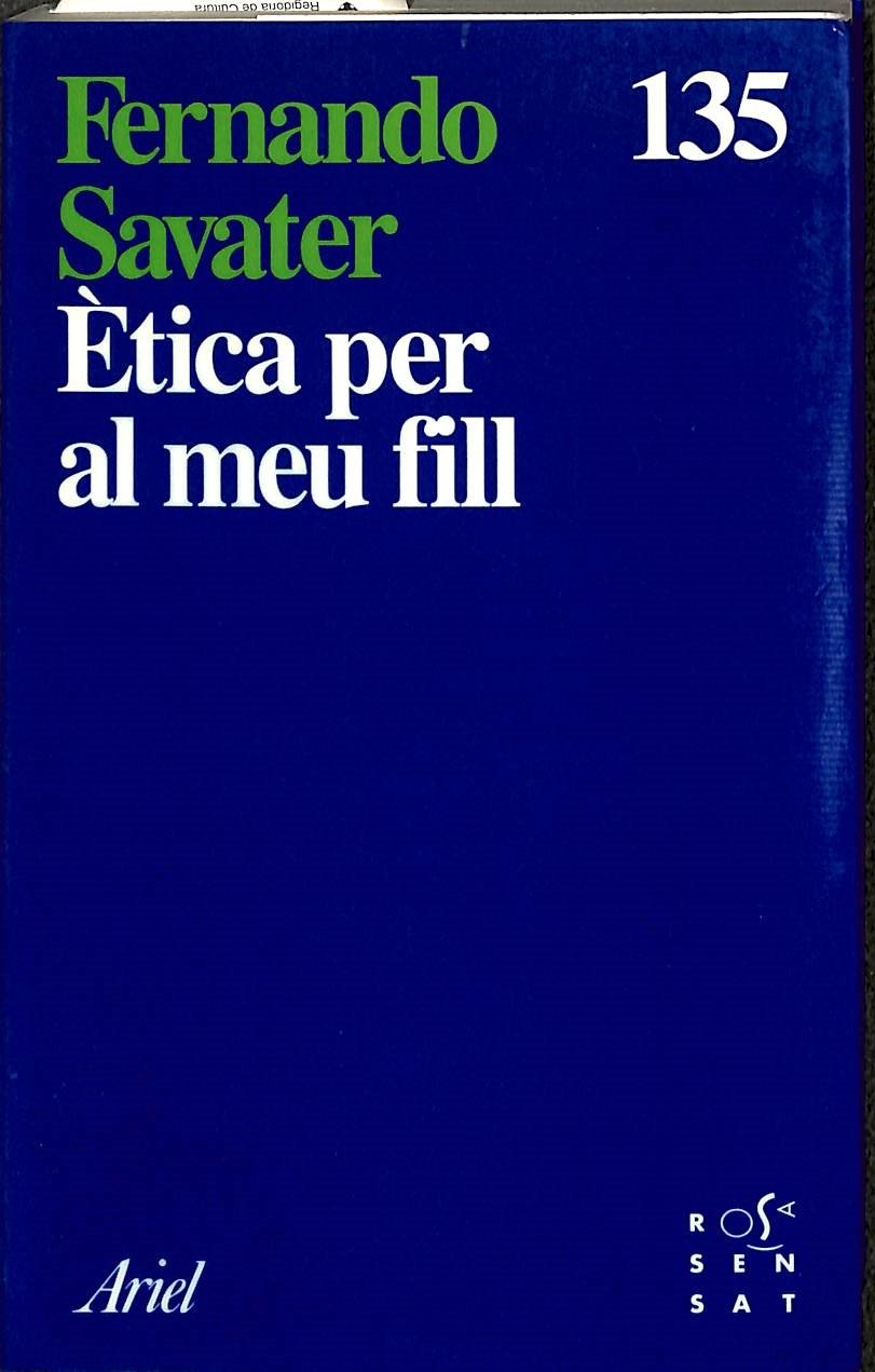 ETICA PER AL MEU FILL. (Etica per al meu fill) book