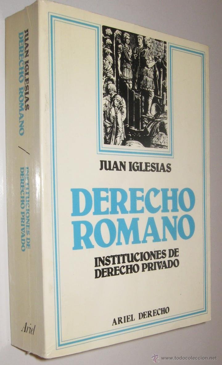 Derecho romano. instituciones de derecho privado book