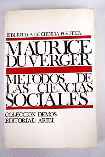 Metodos de las ciencias sociales book