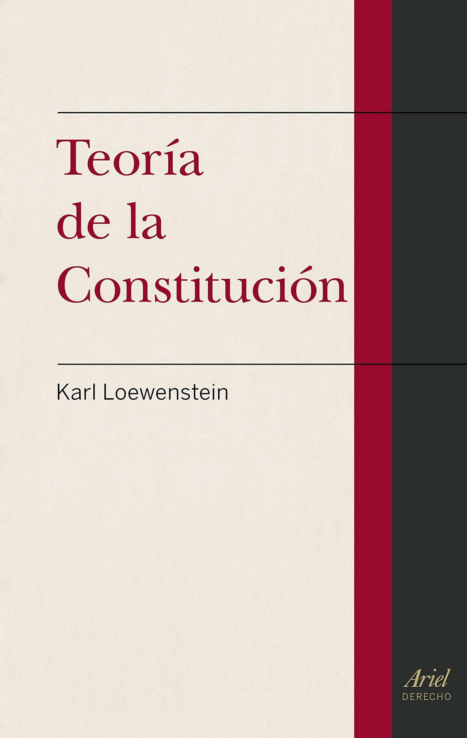 Teoría de la Constitución (Ariel Derecho) Law