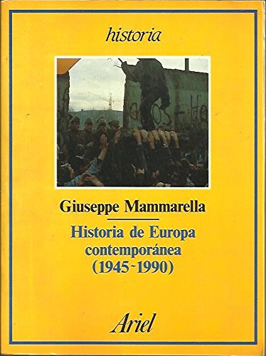 HISTORIA DE EUROPA CONTEMPORANEA (1945-1990). Books
