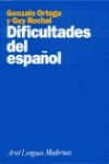Dificultades del español book