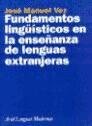 Fundamentos lingüísticos en la enseñanza de la lengua Books