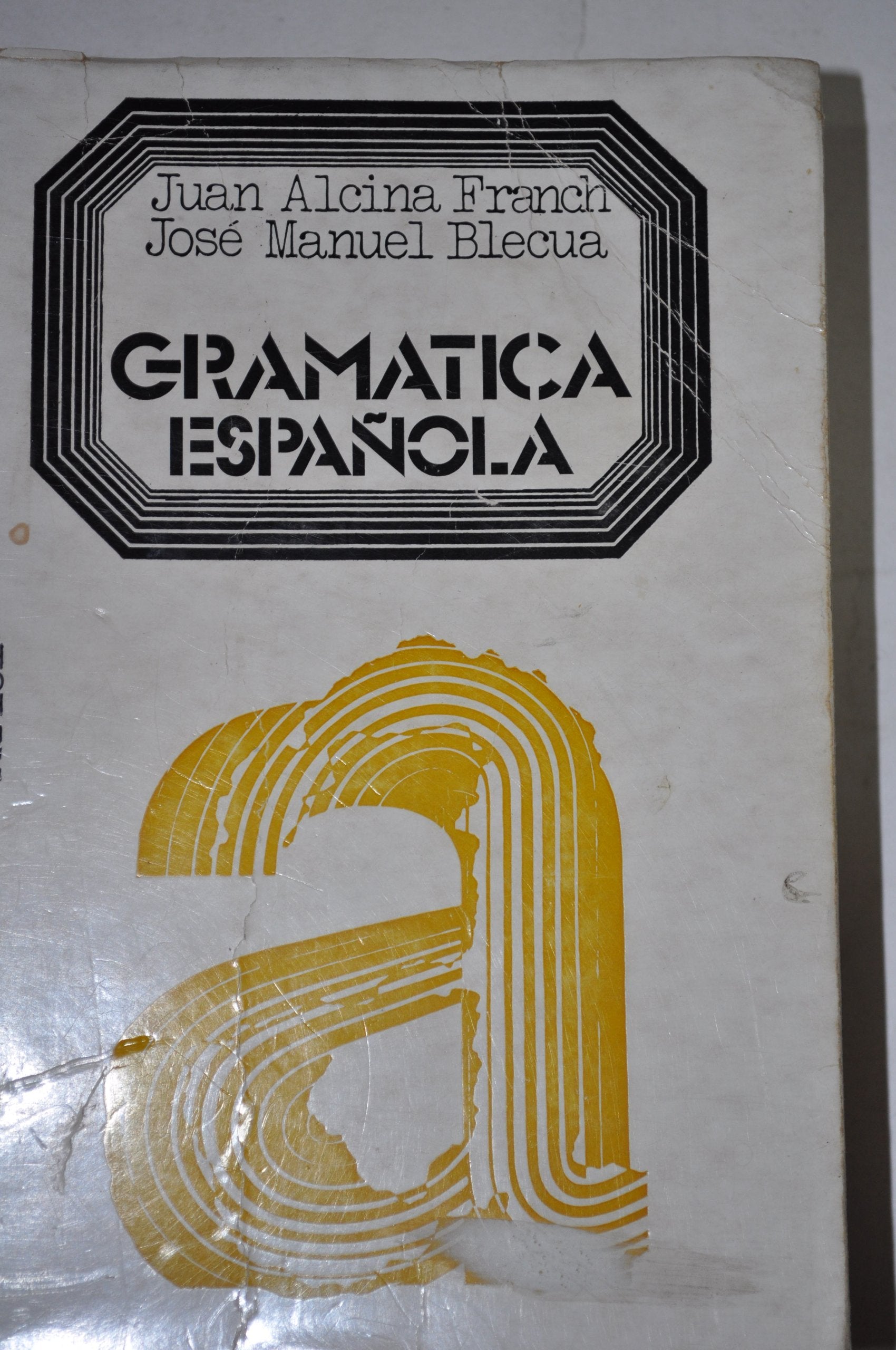 Gramatica española book