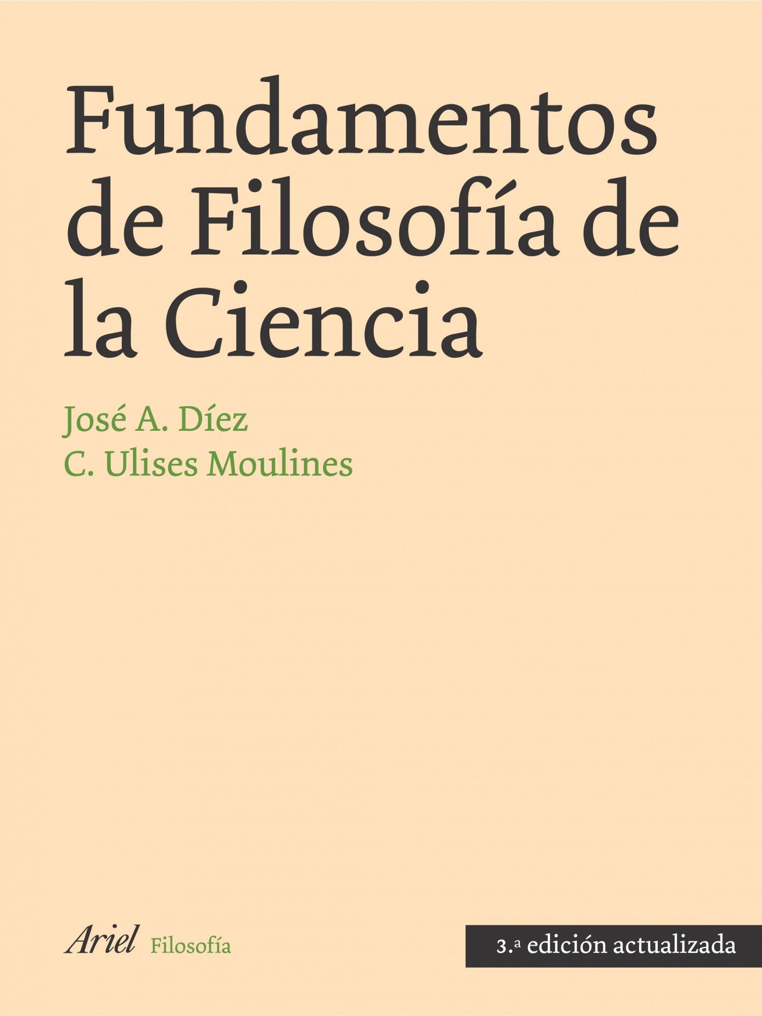 Díez Calzada, J: Fundamentos de filosofía de la ciencia Philosophy