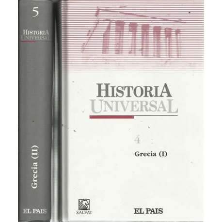 HISTORIA UNIVERSAL. TOMO 4: GRECIA. VOLUMEN I book