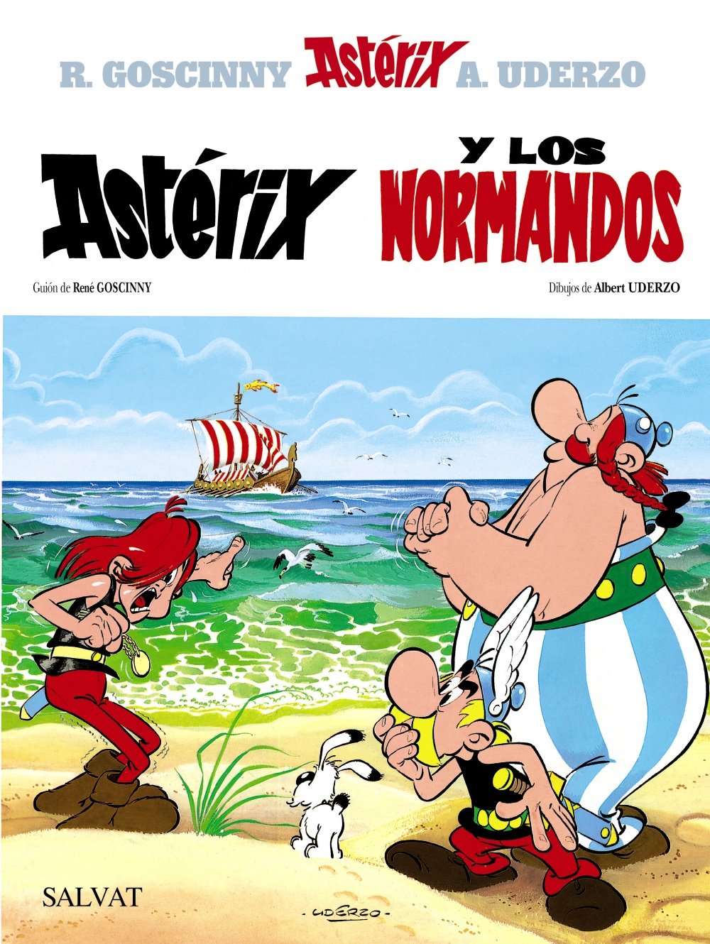 Asterix y los Normandos / Asterix and the Normans book