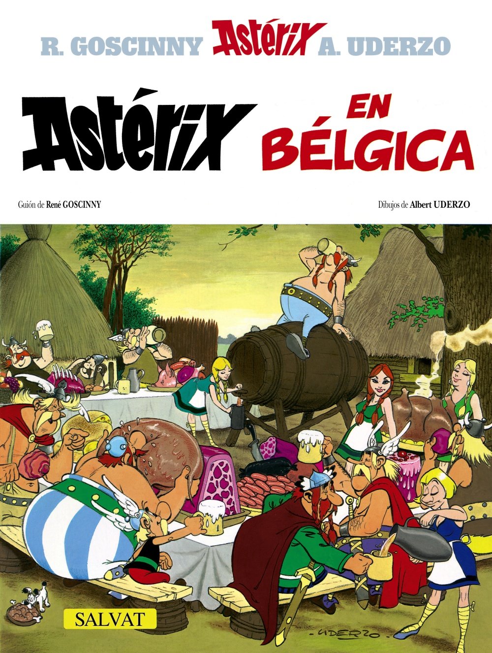 Asterix en Belgica / Asterix in Belgium book