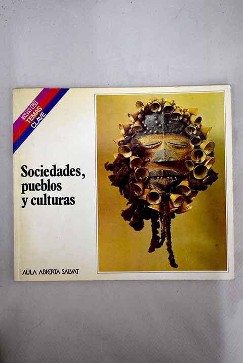 Sociedades, pueblos y culturas Books
