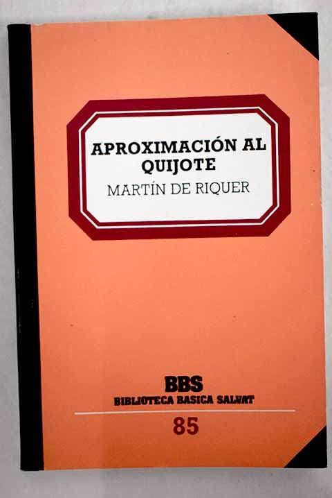 Product Image: Aproximación al Quijote