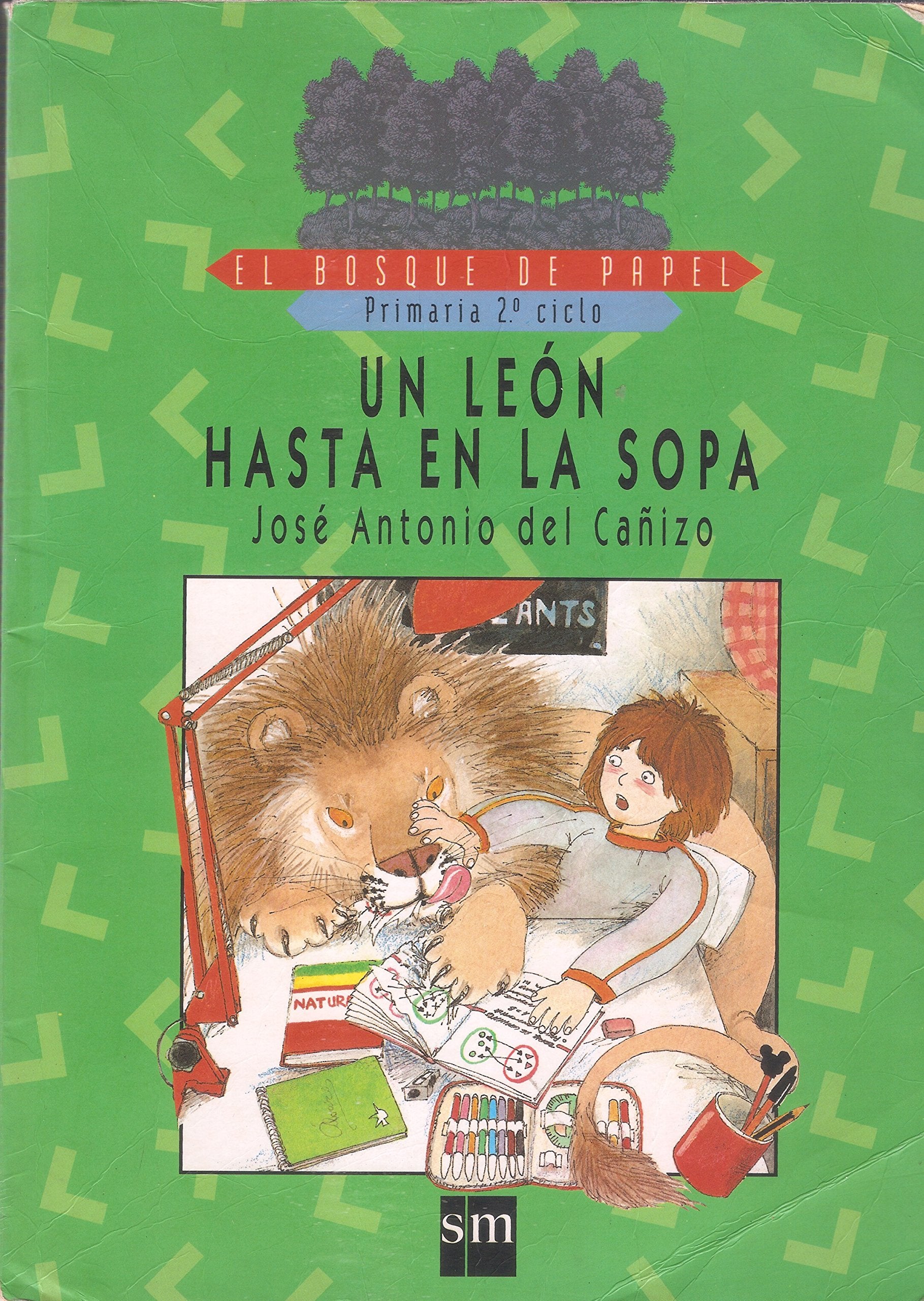 León hasta en la sopa, un book