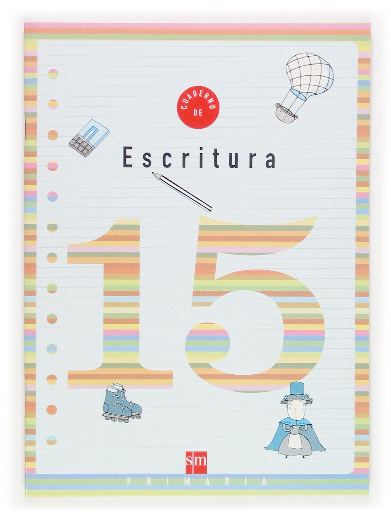 Cuaderno 15 de escritura. 5 Primaria book