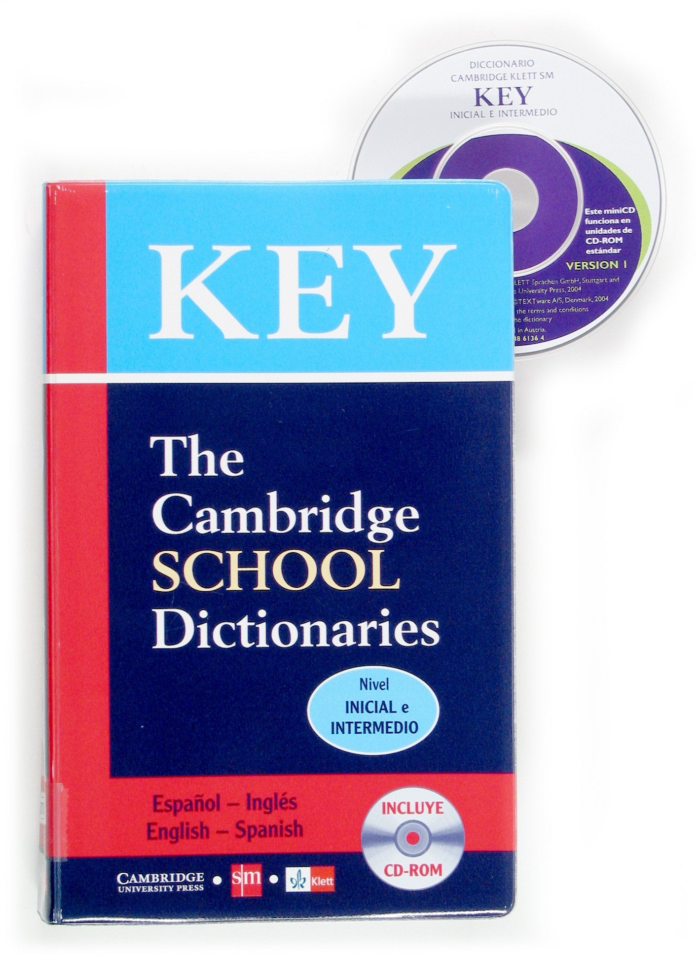 SM Key Inicial e Intermedio Spanish-English Dictionary with CD-ROM book
