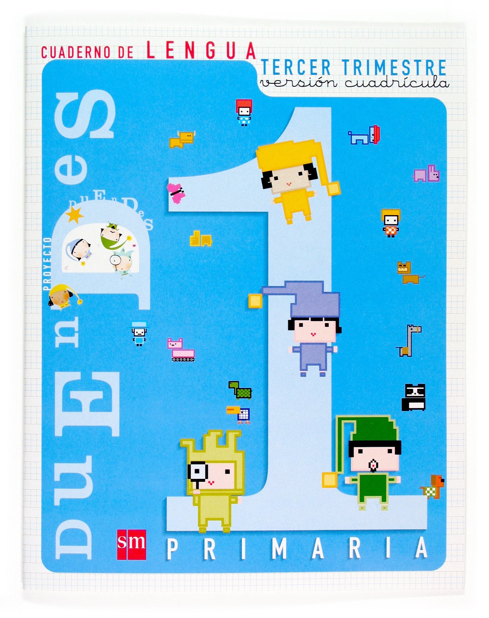 Cuaderno de Lengua 1º E.P. Tercer trimestre - Versión cuadrícula. Non-fiction