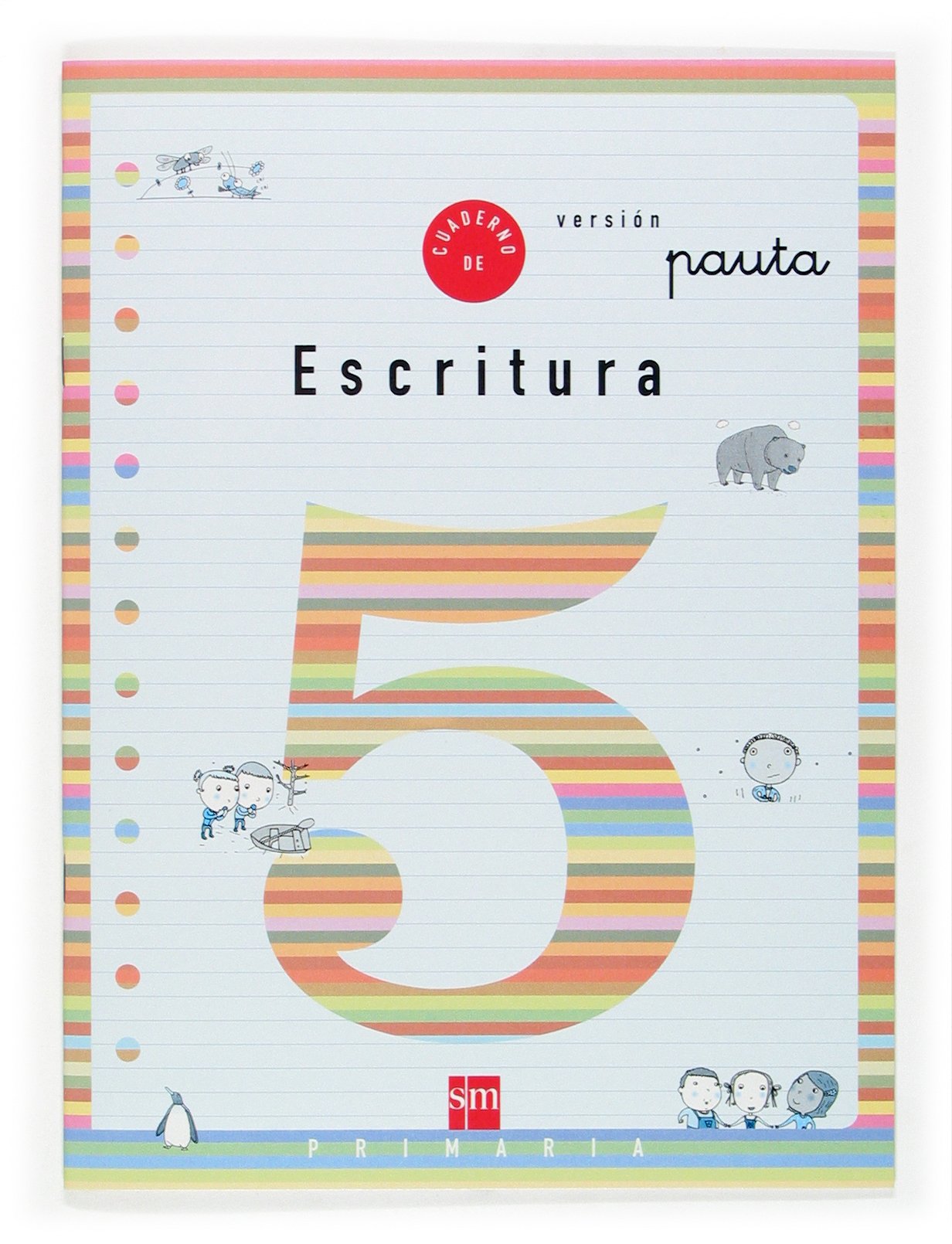 Cuaderno 5 de escritura, Pauta. 2 Primaria Reading Aloud & Learning to Read