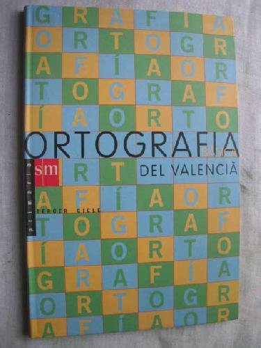 Ortografía básica del valencia, 3 cicle book
