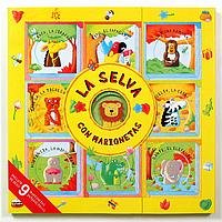 La selva con marionetas/ The Jungle Puppet book