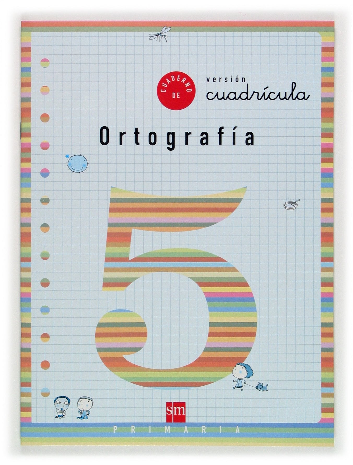 Cuaderno 5 de ortografía, Cuadrícula. 2 Primaria book