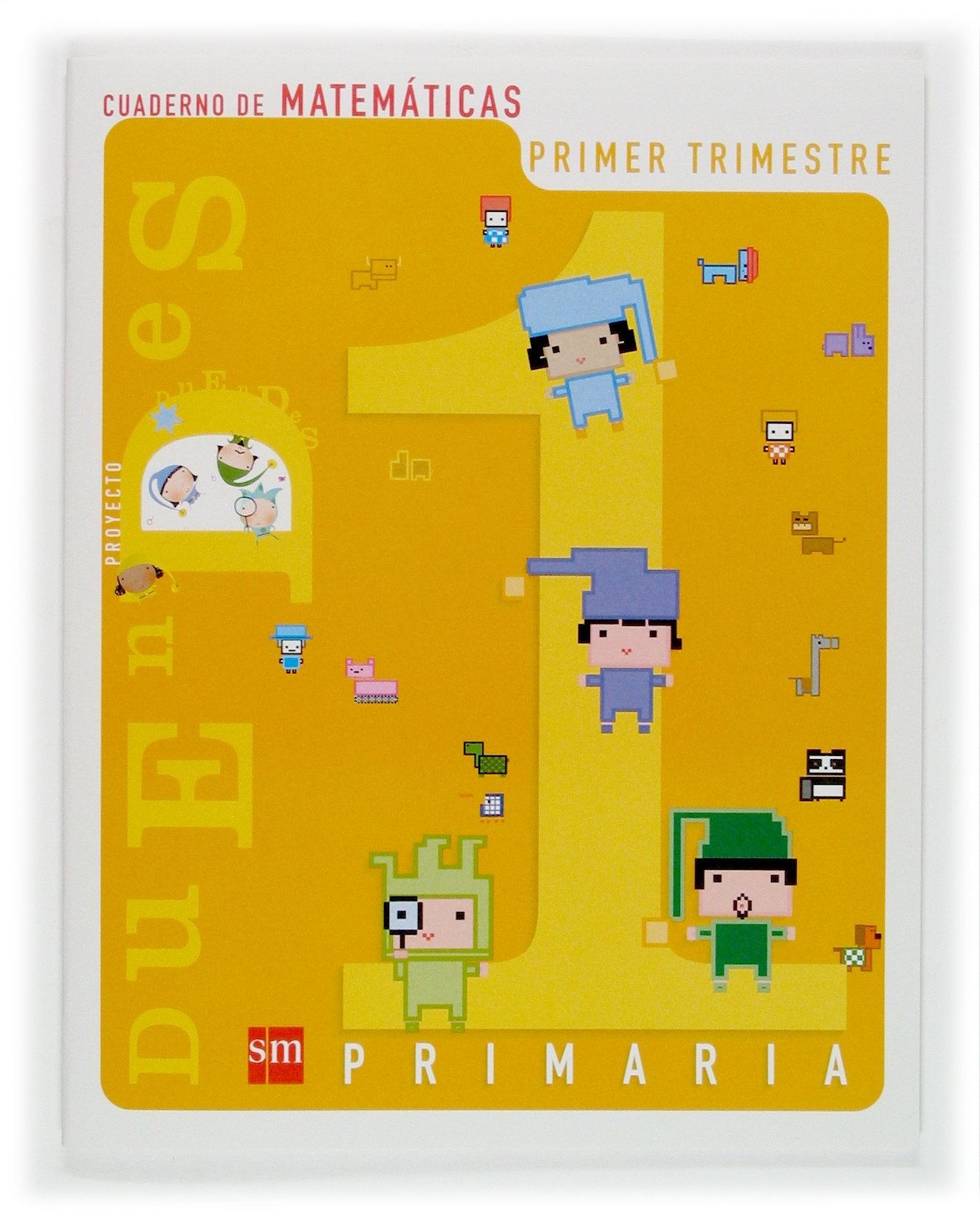 Cuaderno de Matemáticas. 1 Primaria, 1 Trimestre. Proyecto Duendes book