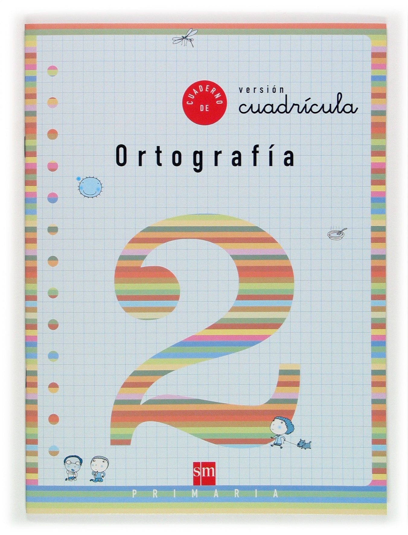 Cuaderno 2 de ortografía, Cuadrícula. 1 Primaria book