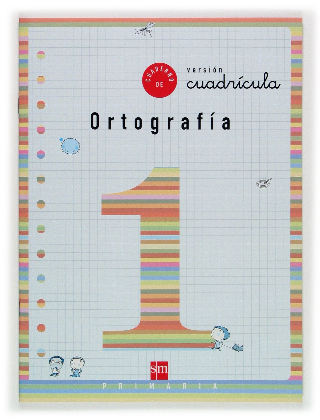 Cuaderno 1 de ortografía, Cuadrícula. 1 Primaria book