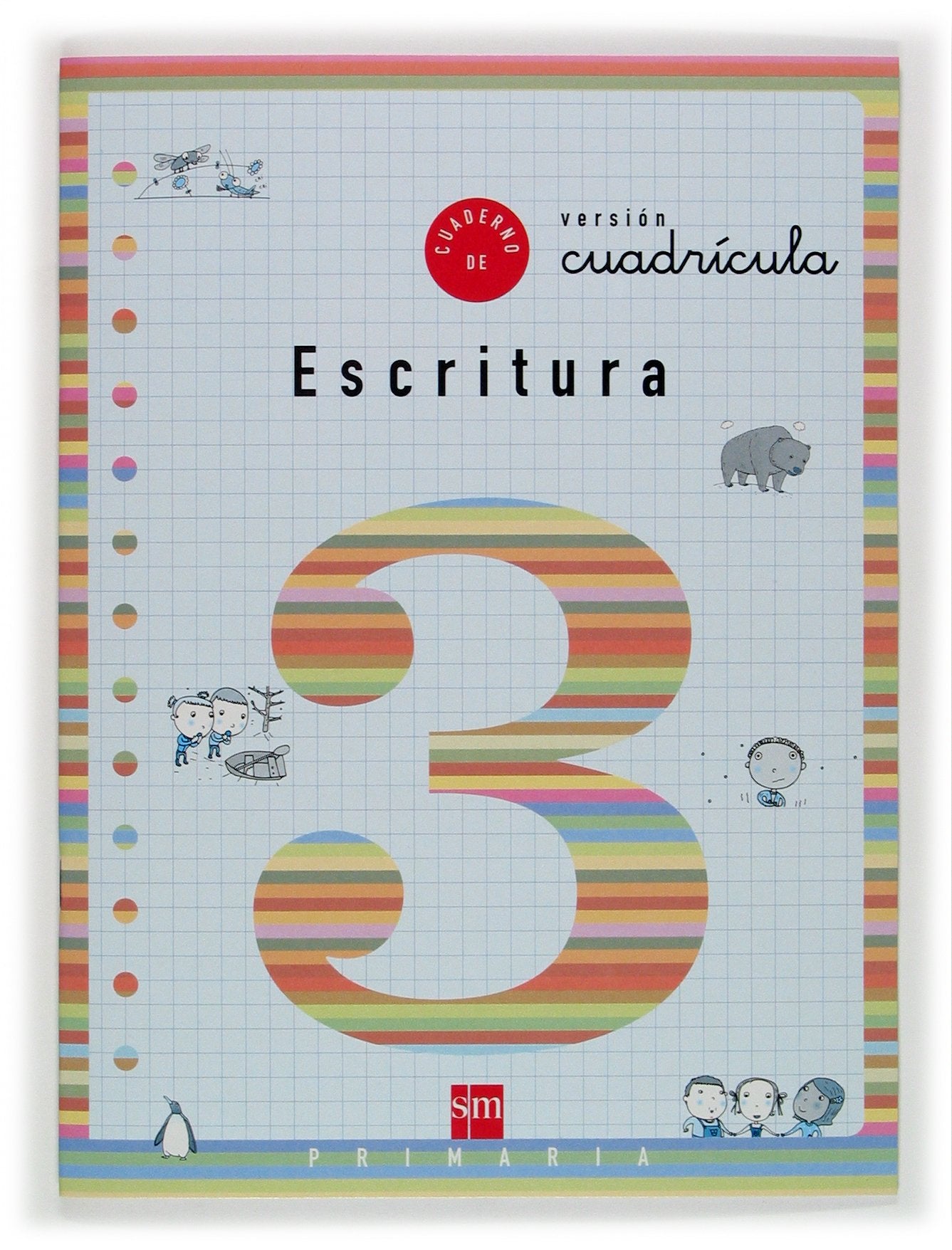 Cuaderno 3 de escritura, Cuadrícula. 1 Primaria Non-fiction