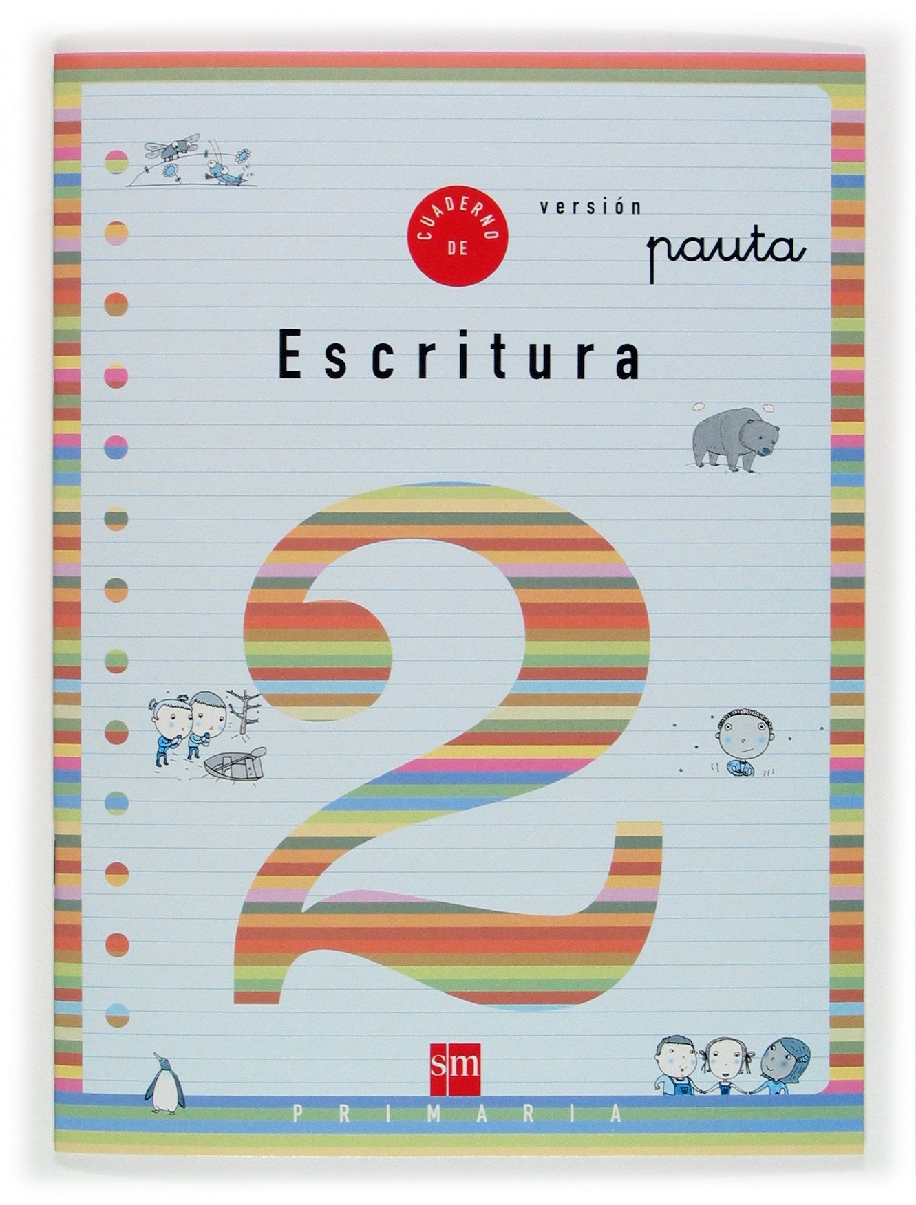 Cuaderno 2 de escritura, Pauta. 1 Primaria Non-fiction