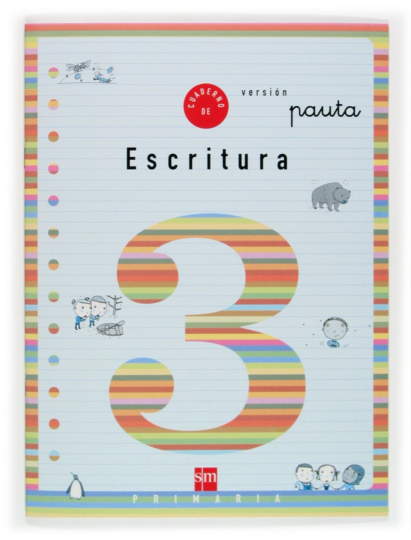 Cuaderno 3 de escritura, Pauta. 1 Primaria Non-fiction